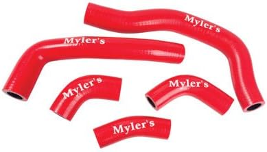 Mylers Silicone Radiator Hose Kit Red for Honda CRF450R 2005-2008