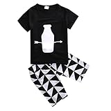 Little Boys Short Sleeve Bottle T-shirt and Graphics Print Shorts Outfit