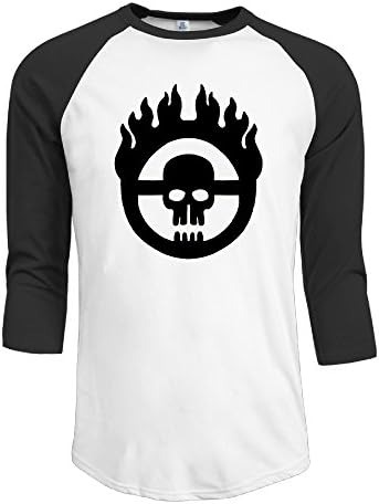 Men's X-Carve Immortan Joe Logo (Mad Max) Funny 3/4 Sleeve Baseball Raglan Shirts