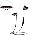 Q-YEE Bluetooth Headphones Magnetic Wireless 4.1 Earbud Headset Secure Fit for Sports with Built-in Mic.