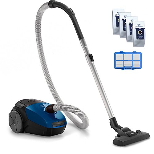 Philips-FC824509-Aspirateur-avec-Sac-PowerGo-750W-Capacite-de-Poussiere-3L-Suceur-Plat-Integre-Bleu