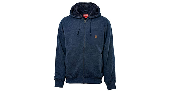 coleman men's sherpa lined hoodie