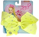 JoJo Girls Siwa Signature Collection Yellow w/Rhinestone Hair Bow