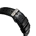 KOMONO Unisex KOM-W2012 Winston Brogue Series Analog Display Japanese Quartz Black Watch