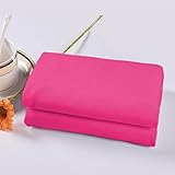 Lullabi Bedding 100% Brushed Microfiber Ultra Soft Pillow Case Set of 2 - Envelope Closure End - Wrinkle, Fade, Stain Resistant, Standard-Queen Size Pillowcase (Pink)