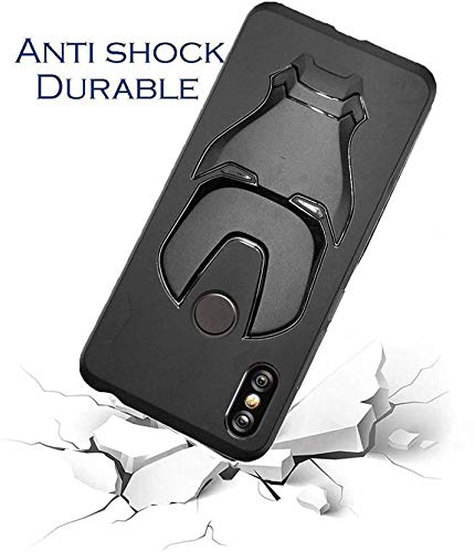 ZATX Marvel Avengers Iron Man 360 Degree Full Protection Silicon Back Cover for Poco f1 (Xiaomi Poco F1, Black)