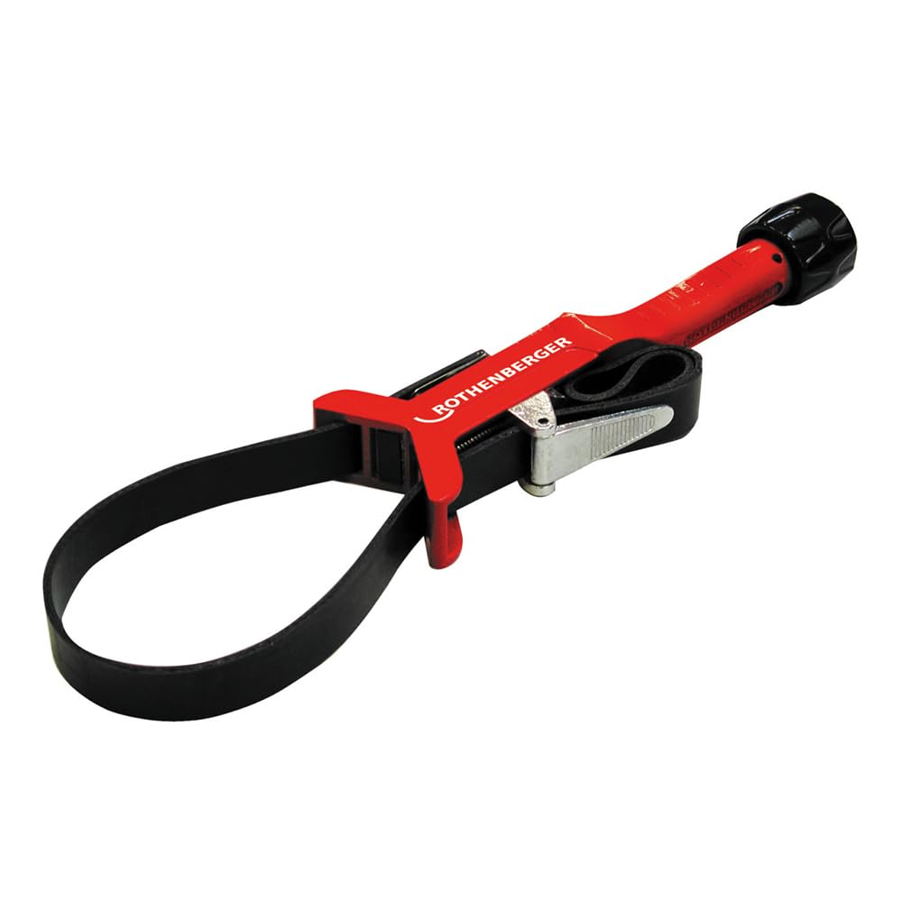 Rothenberger Easygrip Belt Pipe Pliers 3/4-6 Inch | 55075 | Pipe Wrench, Belt Pipe Wrench Easygrip 3/4-6 Inch, Belt Pliers