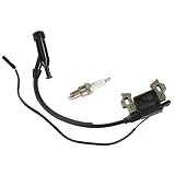HURI Ignition Coil + Spark Plug for Champion Power 196cc 6.5HP 3500 4000 Watt Gas Engine Generator