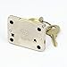 uxcell Office Furniture Cupboard Cylinder Drawer Lock Hardware w 2 Keys
