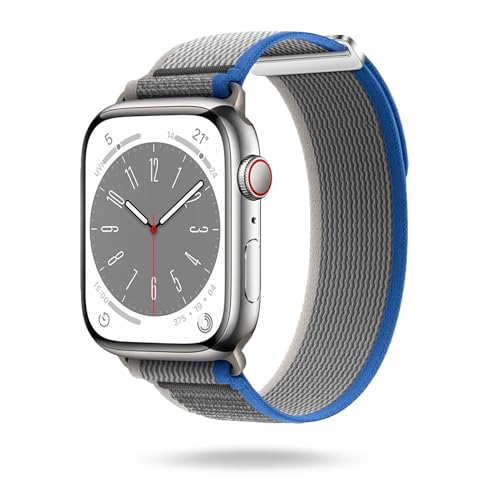 ONEFLOW Nomad Strap Compatible with Apple Watch Outer Nylon Fabric Bracelet Sports Bracelet with Closure, Textile iWatch Bracelets Women Men Sport