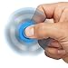 The Anti-Anxiety 360 Spinner Helps Focusing Fidget Toy [3D Figit] Tri-Spinner EDC Focus Toy for Kids & Adults - Best Stress Reducer Relieves ADHD Anxiety Boredom Metal Bearing (Blue)