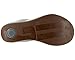 FitFlop Women's Banda Micro Crystal Toe Post, Pale Gold, 7 M US