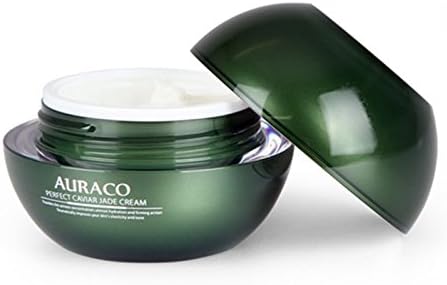 AURACO Perfect Caviar Jade Ultra Facial Cream, Korea Cosmetics Anti-Aging Moisturizer, Natural Whitening Skincare, 50ml (7 of Additive-Free)