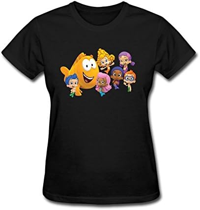RONGBANG WomensBubble Guppies Logo T-shirt XL ColorName Short Sleeve