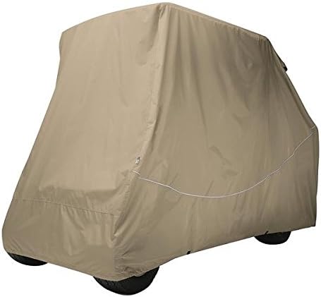 Golf Cart Storage Cover – Dry Fit Golf Cart Cover for Standard 2-Person Golf Carts (Club Car Precedent, EZGO TXT, Yamaha & More) – Weatherproof Cover Golf Cart Enclosure w/Air Vents Golf Cart Storage Cover – Dry Fit Golf Cart Cover for Standard 2-Person Golf Carts (Club Car Precedent, EZGO TXT, Yamaha & More) – Weatherproof Cover Golf Cart Enclosure w/Air Vents