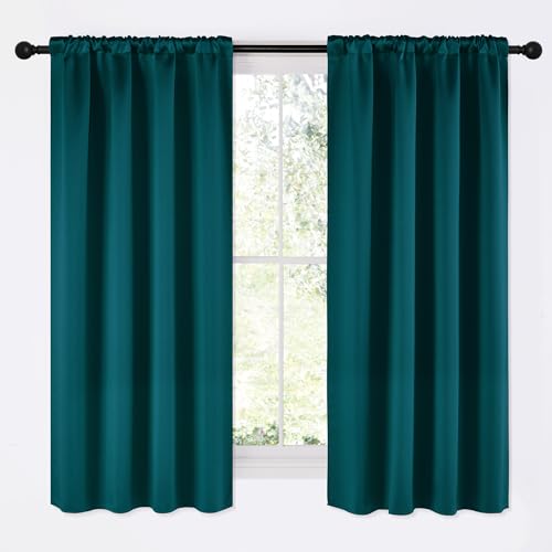 NICETOWN Faux Silk Blackout Curtains