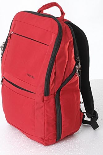 SecuraSafe Lava Red Anti Theft Laptop Backpack, Cut Resistant Travel Safe Backpack, Laptop Bag for Tablet Laptop 17 Inch, Waterproof and Lightweight