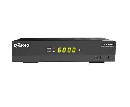 COMAG DKR 60 HD digitaler Full HD Kabel-Receiver (PVR Ready, HDTV, DVB-C, Time Shift-Funktion, HDMI, SCART, USB 2.0) schwarz