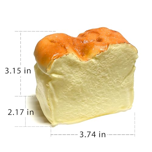 Bread Squeeze Squishy Toy，Slow Rising Squishy， Dumpling Stress Balls，PU Materia Fidget Toy for Office or Party Favor
