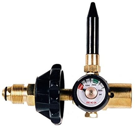 HELIUM GAS BALLON FILLER INFLATOR WITH BRASS MATERIAL (E102HTG) by JTC Valve Sales