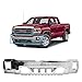 MBI AUTO - Chrome, Steel Front Bumper Face Bar for 2014-2015 GMC Sierra 1500 Series 14-15, GM1002848