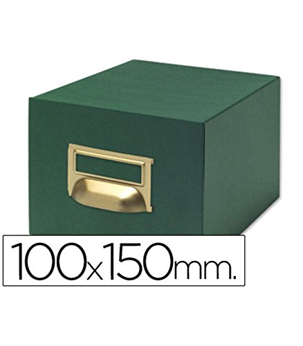 Liderpapel TV08 Index Card Box for 500 Cards (Cards not included)