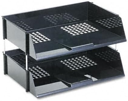 Amazon Com Rubbermaid 16061 Super Stackable Side Load Desk Tray