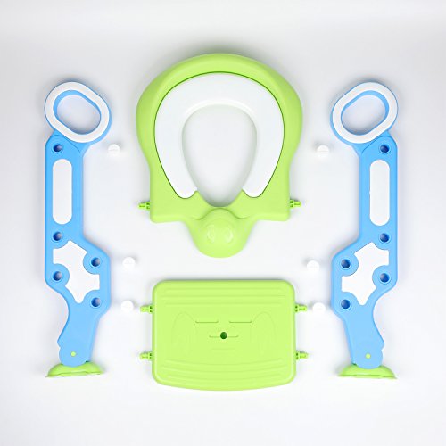 image for Early Things Company Potty Training seat with Ladder, Step-Stool Ladde