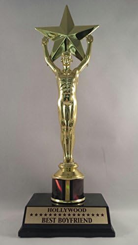Large Starlet Recognition Victory Trophy Best Boyfriend