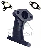 NEW MUFFLER EXHAUST MANIFOLD 11HP & 13HP FITS HONDA GX340 & GX390