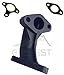 NEW MUFFLER EXHAUST MANIFOLD 11HP & 13HP FITS HONDA GX340 & GX390