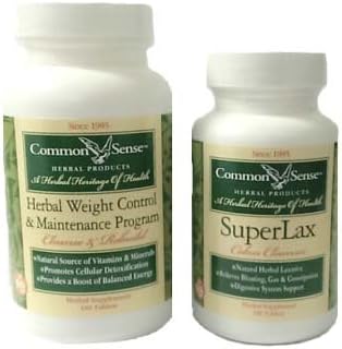 Waist Control Cleanse: Daily Preventive and Maintenance Program (180)/SuperLax (120)