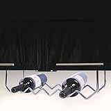 Useful. UH-BH184 Under Cabinet Wine Rack Chrome Finish - Holds up to six bottles. (Kitchen)