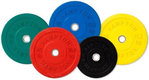 Hampton Pound Bumper Plates - 5 lb pair