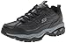 Skechers Men's Energy Afterburn Lace-Up Sneaker,Black/Gray,12 XW US