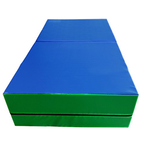 gymmatsdirect Folding Gymnastics Incline Mat Large Cheese Wedge Ramp