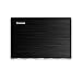 Black Brushed Aluminum skin decal wrap skin Case for Lenovo Yoga 900 13 13.3