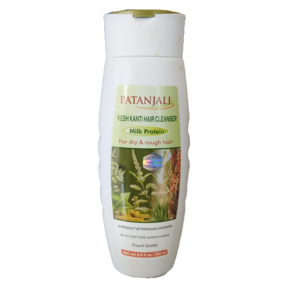 Patanjali Kesh Kanti Milk Protein Hair Cleanser 200Ml