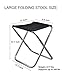 YISEA Travel Stool Foldable Lightweight Portable Large Size Folding Camping Stool for Audults, Sturdy Portable Camping Chair Stools for Camping, Hunting, Hiking, Fishing (Large)thumb 1