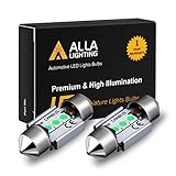 Alla Lighting DE3022 DE3175 LED Bulb Xtremely Super Bright 31mm CAN-BUS Festoon DE3021 3175 6428 3030 SMD Cars Trucks LED Interior Dome Map Trunk Step Courtesy Lights, 8000K Ice Blue