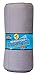 Utopia Home Memory Foam Bathmats - Pack of 2 Grey Bath Mat - Bathroom Mat with Fast Absorbency and Quick Dry - Bath Rugs with Anti-Skid Bottom - Shower Mats by