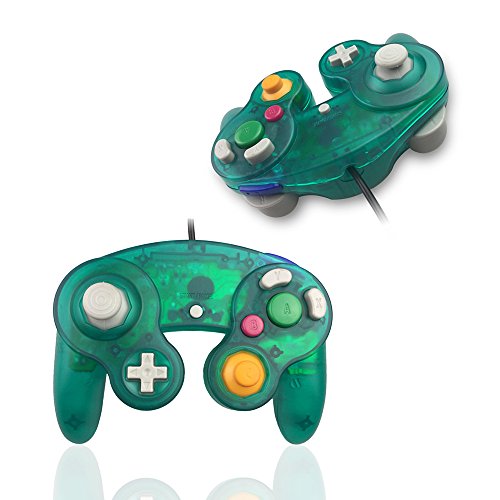 Reiso GC Controller, 2 Pack Classic Wired Controller for Wii Gamecube