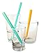 Reusable Silicone Straws - Multipack - Teal/Orange