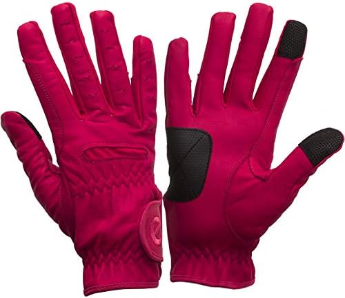 eGlove EQUEST GRIP PRO Leather Touchscreen Horse Riding Gloves