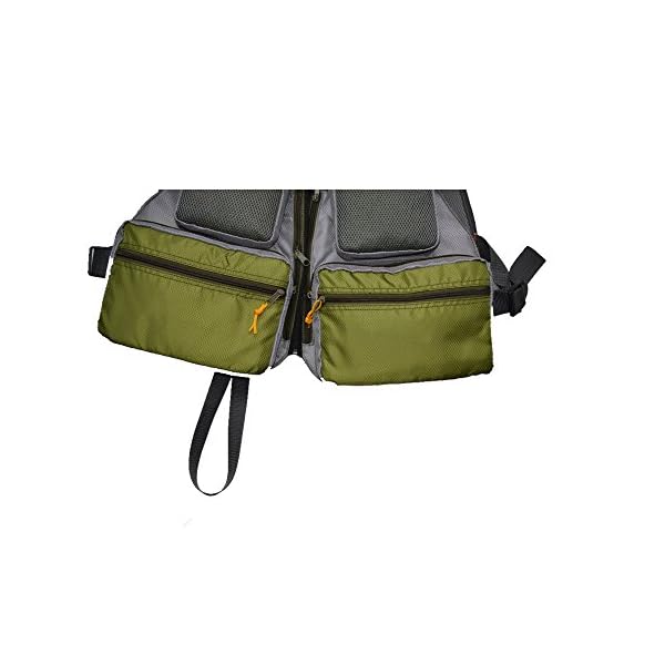 MDSTOP-Mens-Pockets-Jacket-Outdoors-Travels-Sports-Vest-Fishing-Vest-Jacket-Mesh-Vest-Adjustable-Size-with-14-Pockets