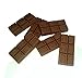 Mini Chocolate Candy Bar Eraser Set Of 12