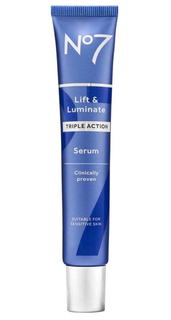 Boots No7 Lift & Luminate Triple Action Serum 75ml (Pack of 1)