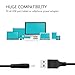 FanTEK 3ft USB to 2.5mm Charging Cable for Touch X10/Y88X Plus, Viking Pro/7/8/9, A88X, K1/7