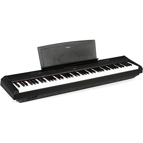 Yamaha P125B 88Key (GHS) Contemporary Digital Keyboard Piano in Matt Finish Black (Includes