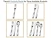 200 Silver Plastic Cutlery Premium Quality Fancy Disposable Silverware Polished, 100 Forks, 50 Knives, 50 Spoons - Heavy Duty Flatware Utensils for Parties, Weddings, and Catering (Silver)